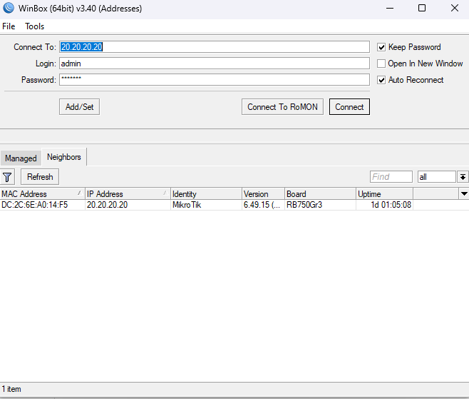 winbox logon